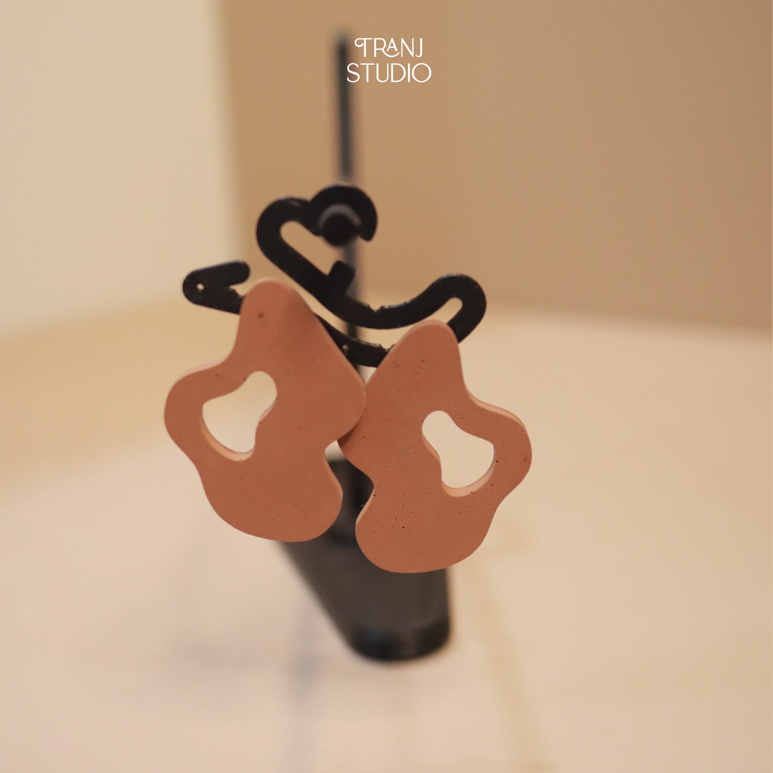 Bông Tai Phụ Kiện - Gợn Sóng - Hình ảnh 4