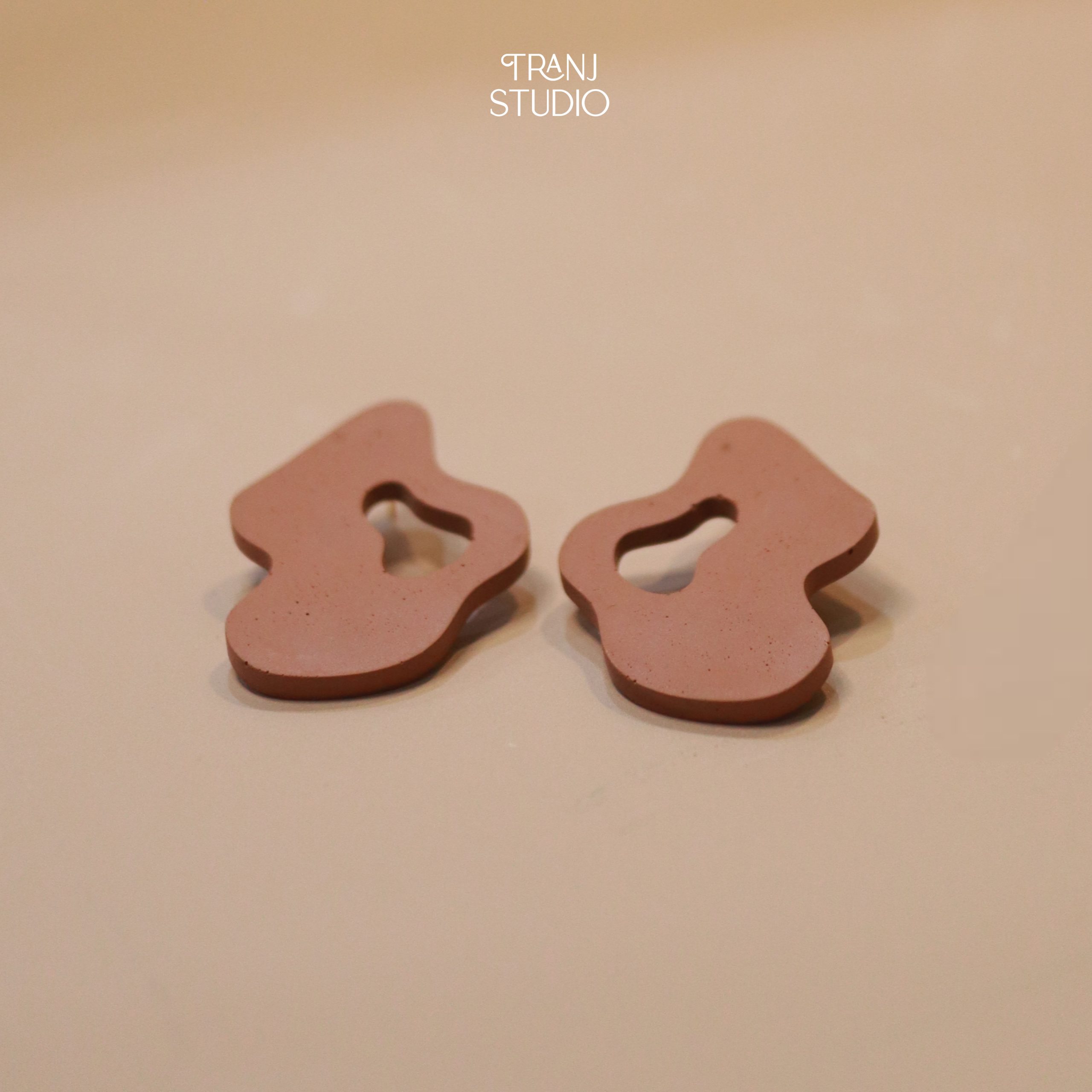 Bông Tai Phụ Kiện - Gợn Sóng - Hình ảnh 2