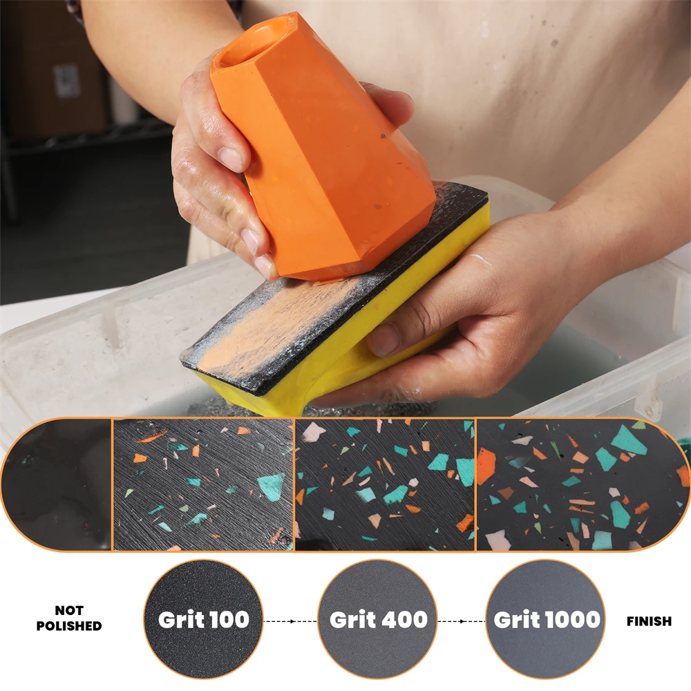 Cách chà nhám Jesmonite AC100 của bạn